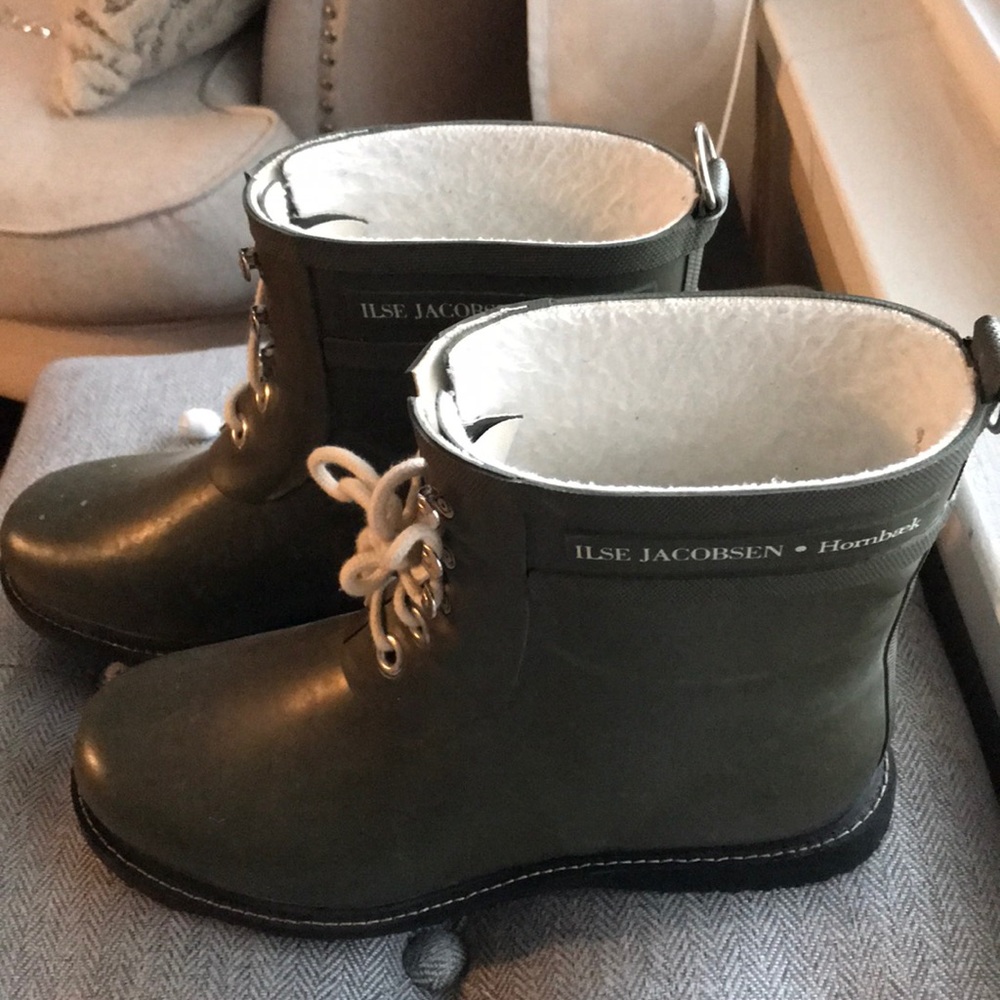 Midi rain boot by Isle Jacobson Hornbaek